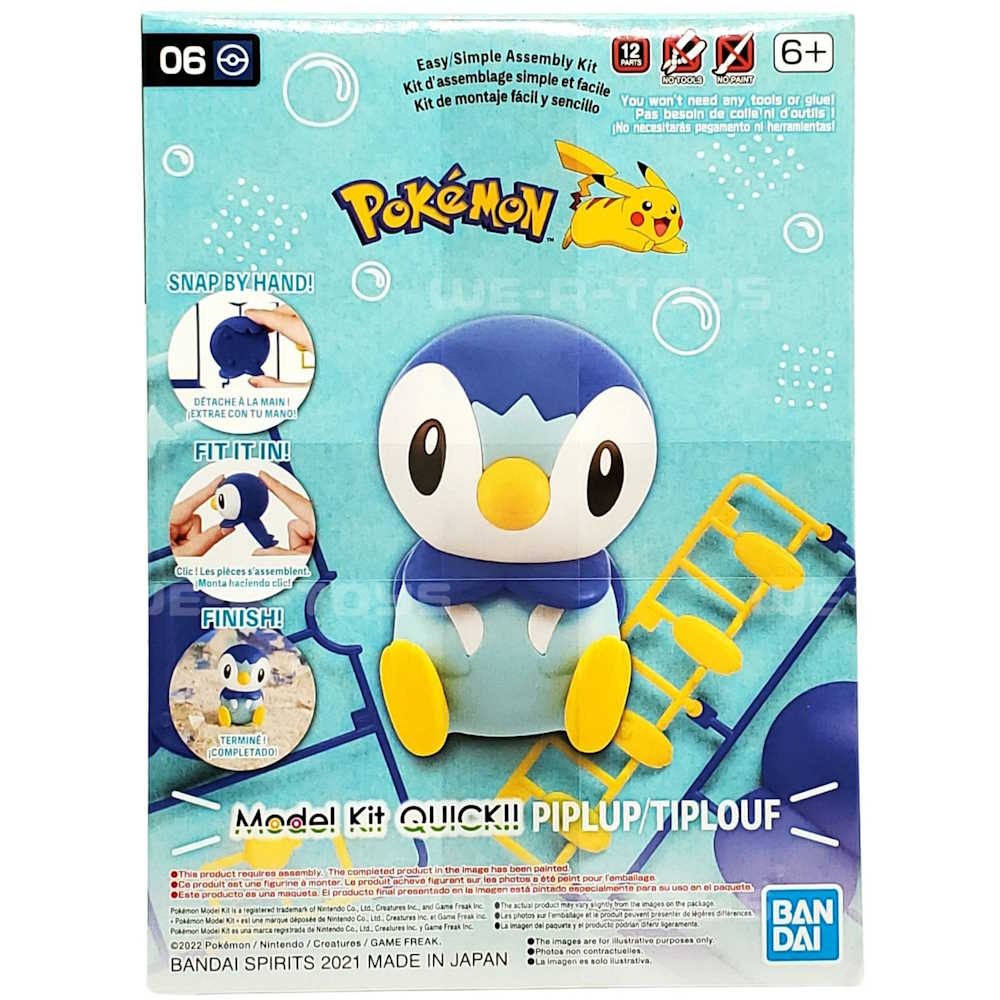 #06 Piplup Bandai Spirits Model Kit